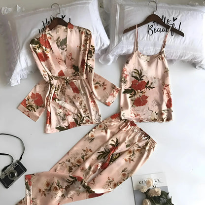 Pink 3-Piece Sleep Set