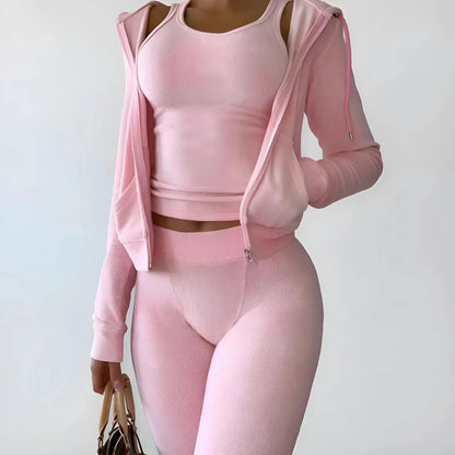 Pink 3-Piece Sports Set