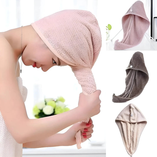 Pink Classic Hair Towel