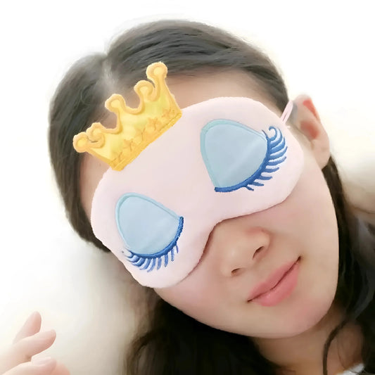 Purple Crown Sleep Mask