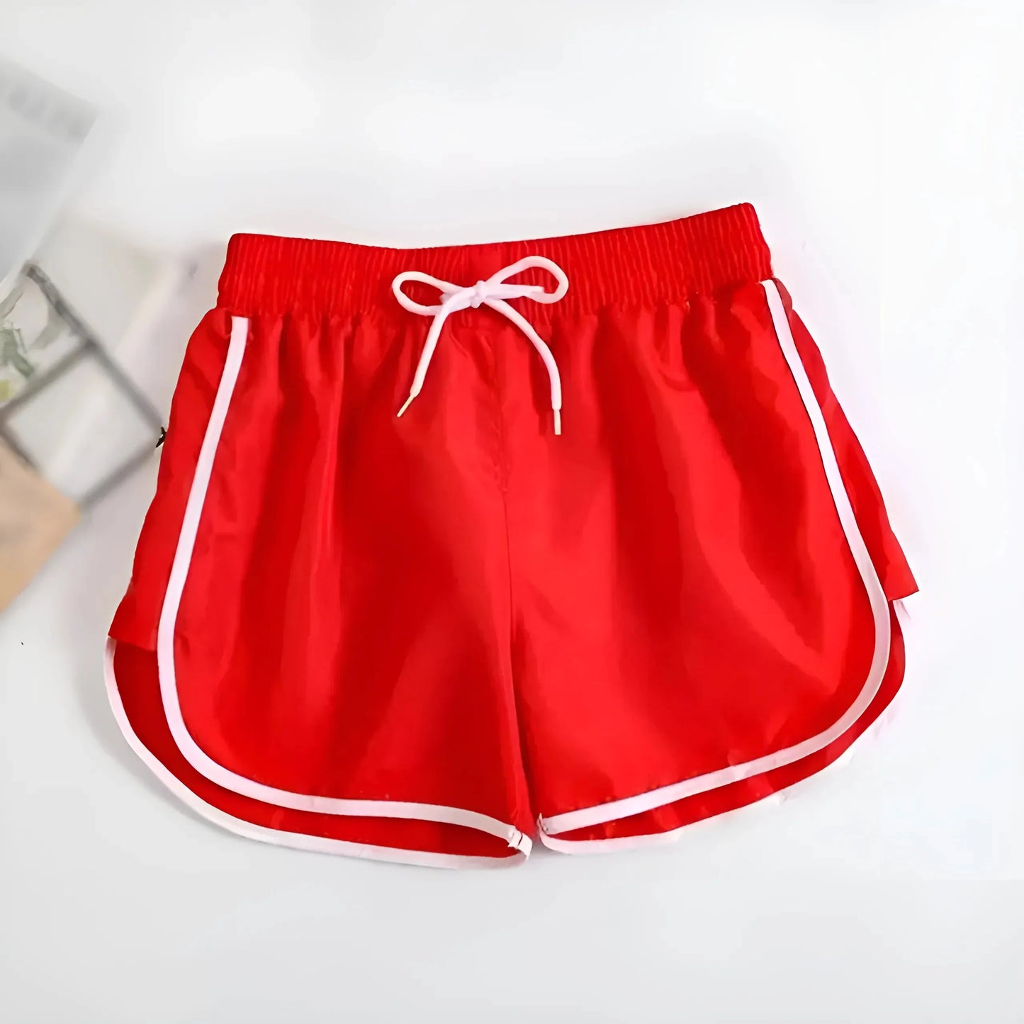 Red Classic Sports Shorts