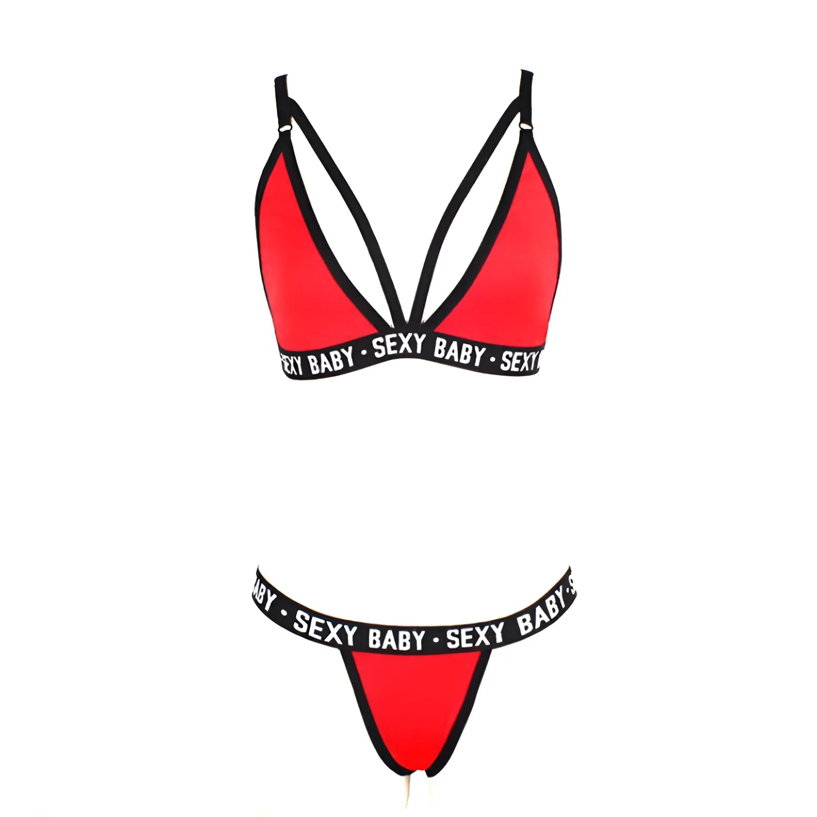 Lingerie-Set mit "Sexy Baby"-Druck Zaletta.de Lingerie-Set mit "Sexy Baby"-Druck Zaletta.de