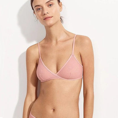 Rosa Klassischer Bralette-BH