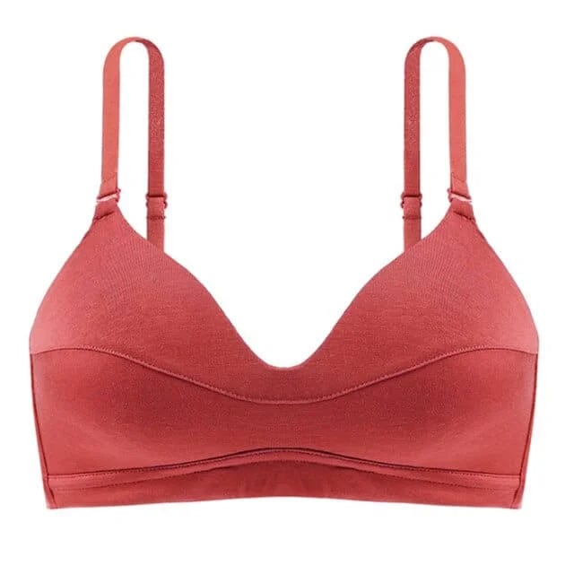 Rot Klassischer Bralette-BH