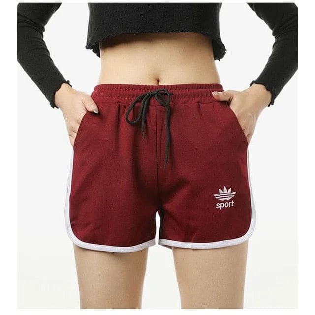 Rotwein Klassische Sportshorts