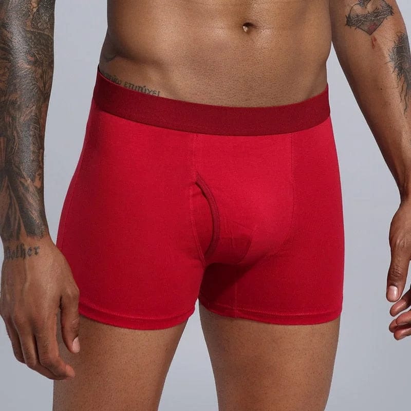 Rotwein Universelle Boxershorts für Herren