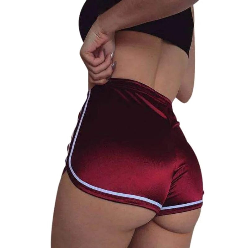  Schimmernde Sportshorts