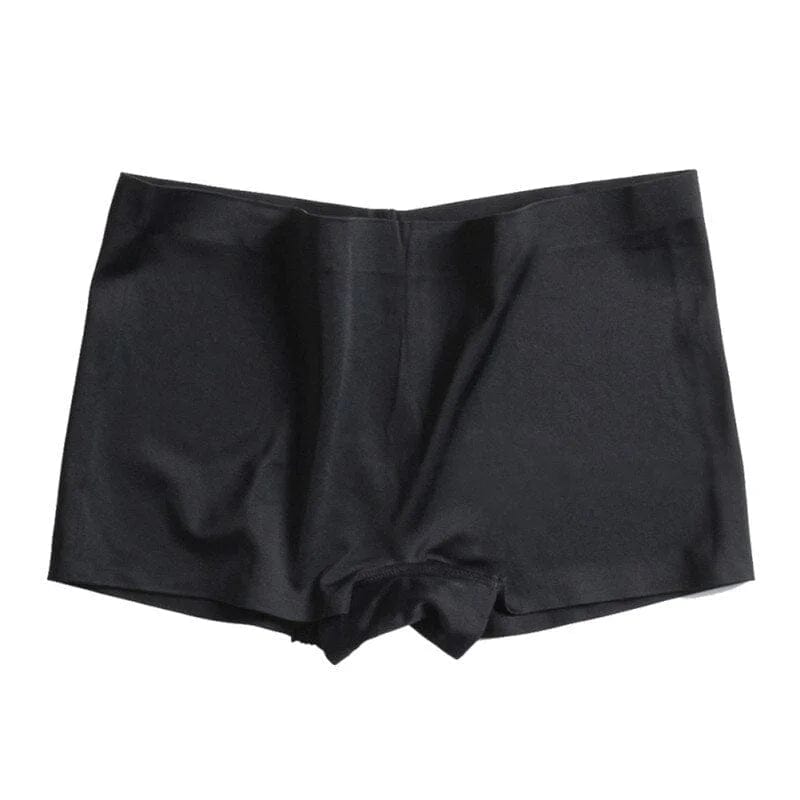 Schwarz Damen-Boxershorts in klassischen Farben