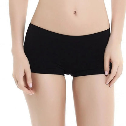 Schwarz Klassische Boxershorts für Damen