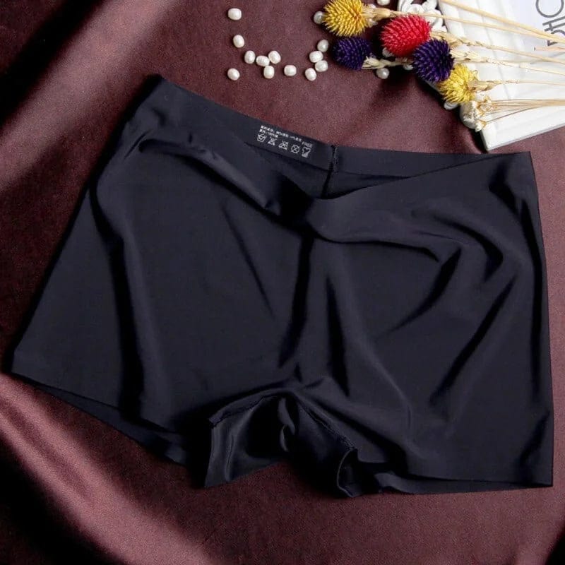 Schwarz Klassische Boxershorts für Damen