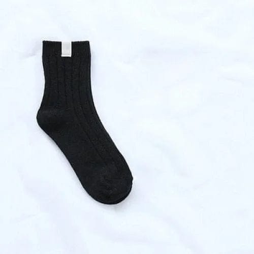 Schwarz Knöchelsocken