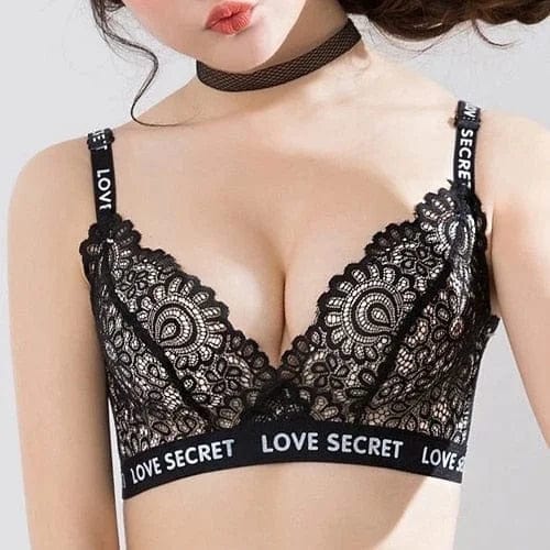 Schwarz LOVE SECRET Spitzen-BH