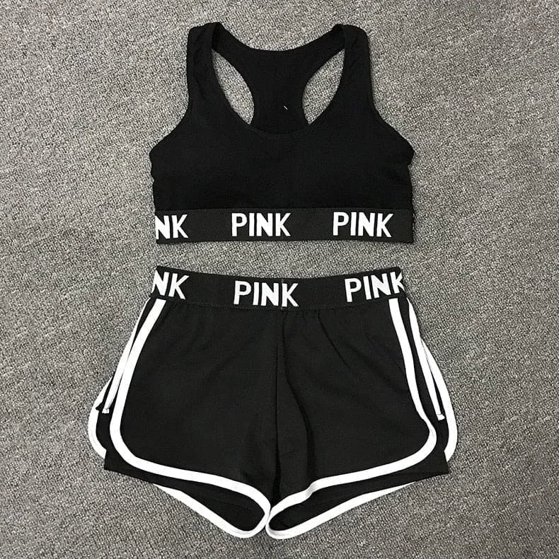 Schwarz ROSA Sportset