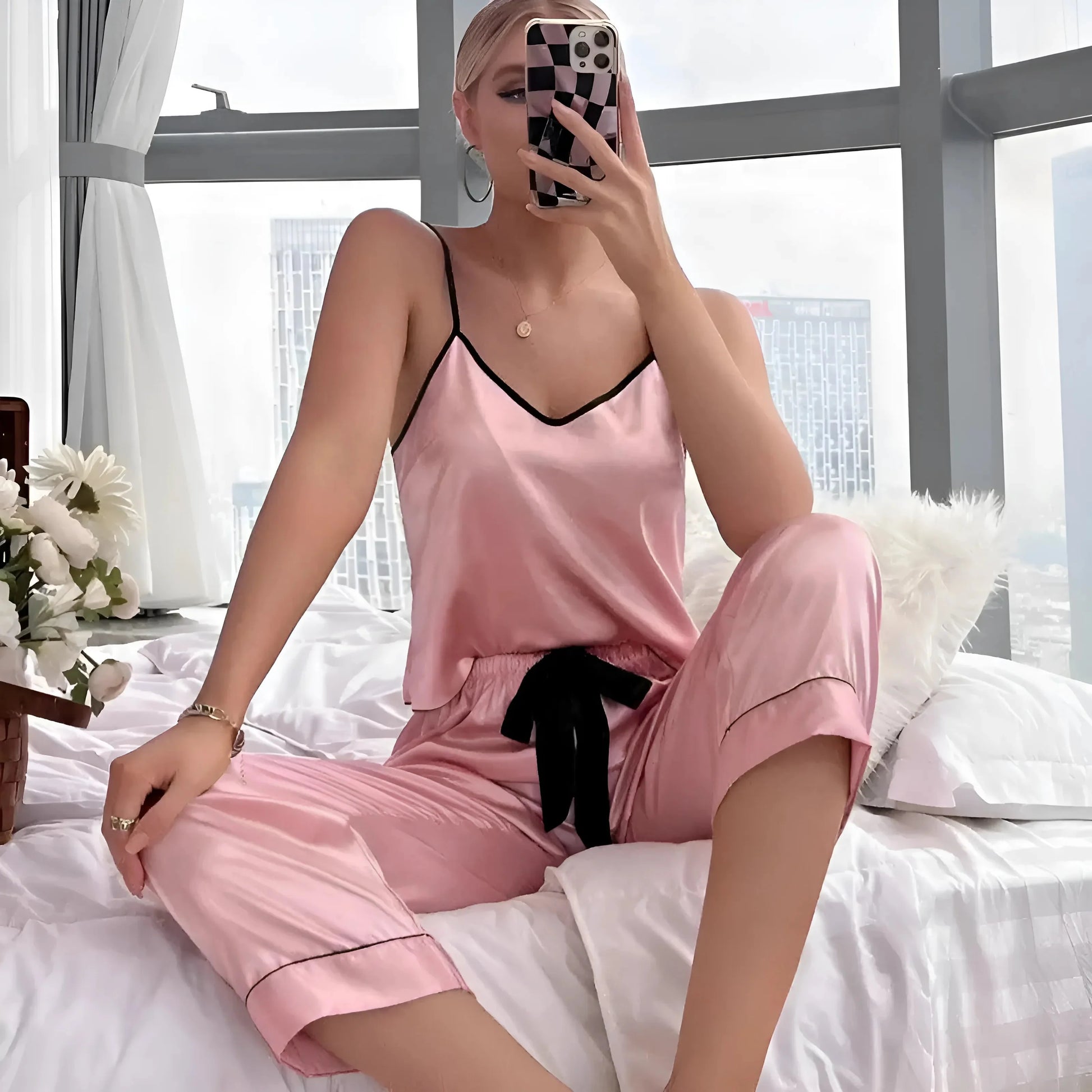 Silk Women's Pyjama Set