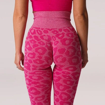  Sportleggings für Damen mit Leopardenmuster