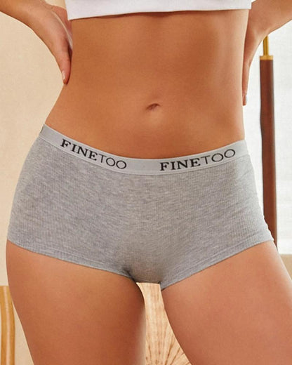 Boxershorts aus geripptem Material