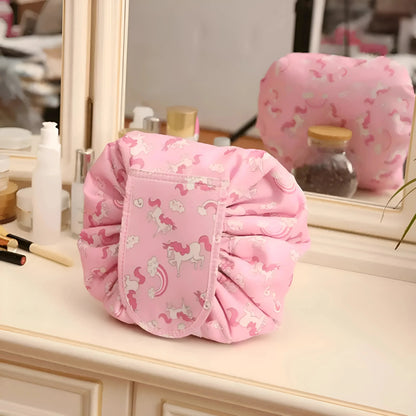 Travel Cosmetic Bag with Drawstring