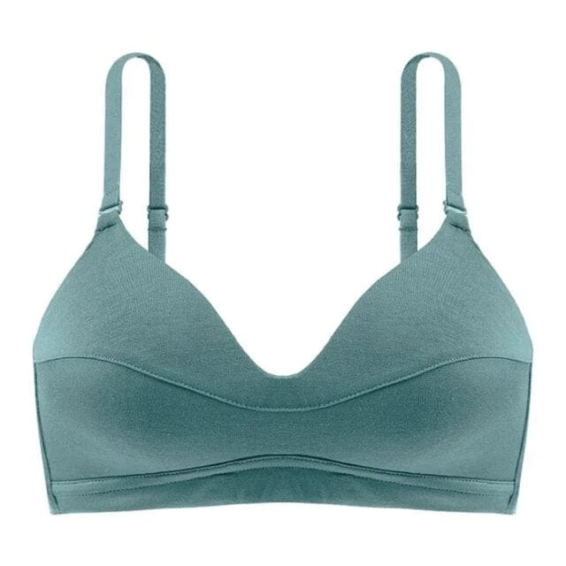 Türkis Klassischer Bralette-BH