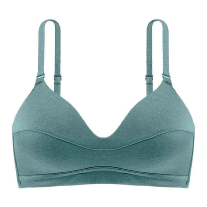 Türkis Klassischer Bralette-BH