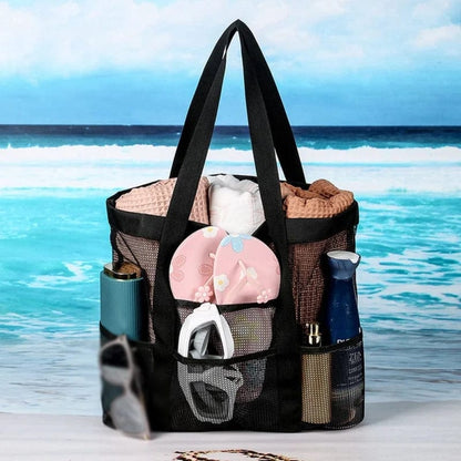 Universal Strandtasche aus Mesh