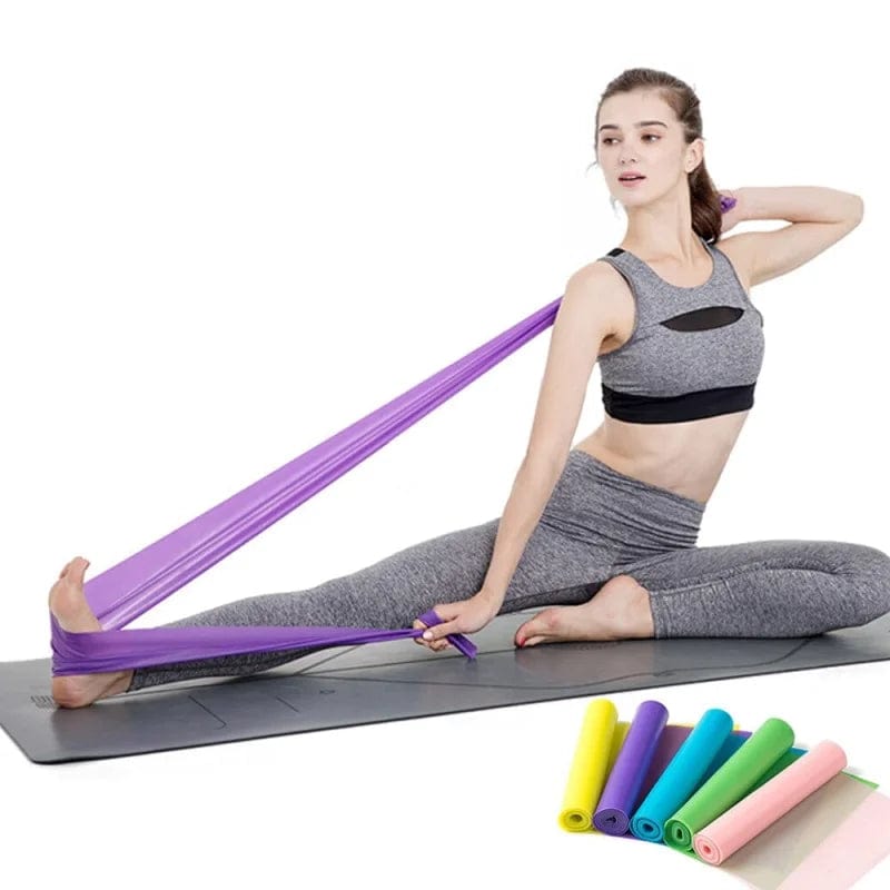 Violett 1,5 m Yoga-Widerstandsgummi