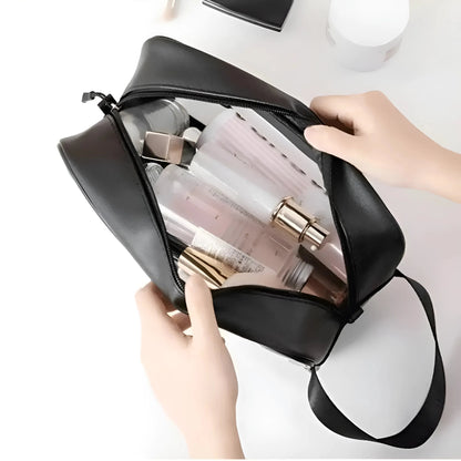 Waterproof Transparent Cosmetic Bag with Handle
