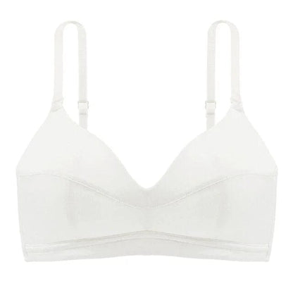 Weiß Klassischer Bralette-BH