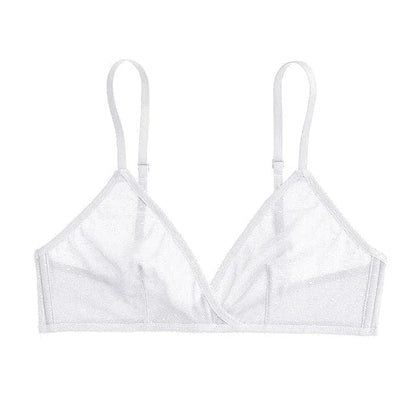 Weiß Klassischer Bralette-BH