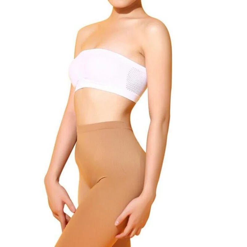 Weiß Universeller Sport-Bandeau-BH