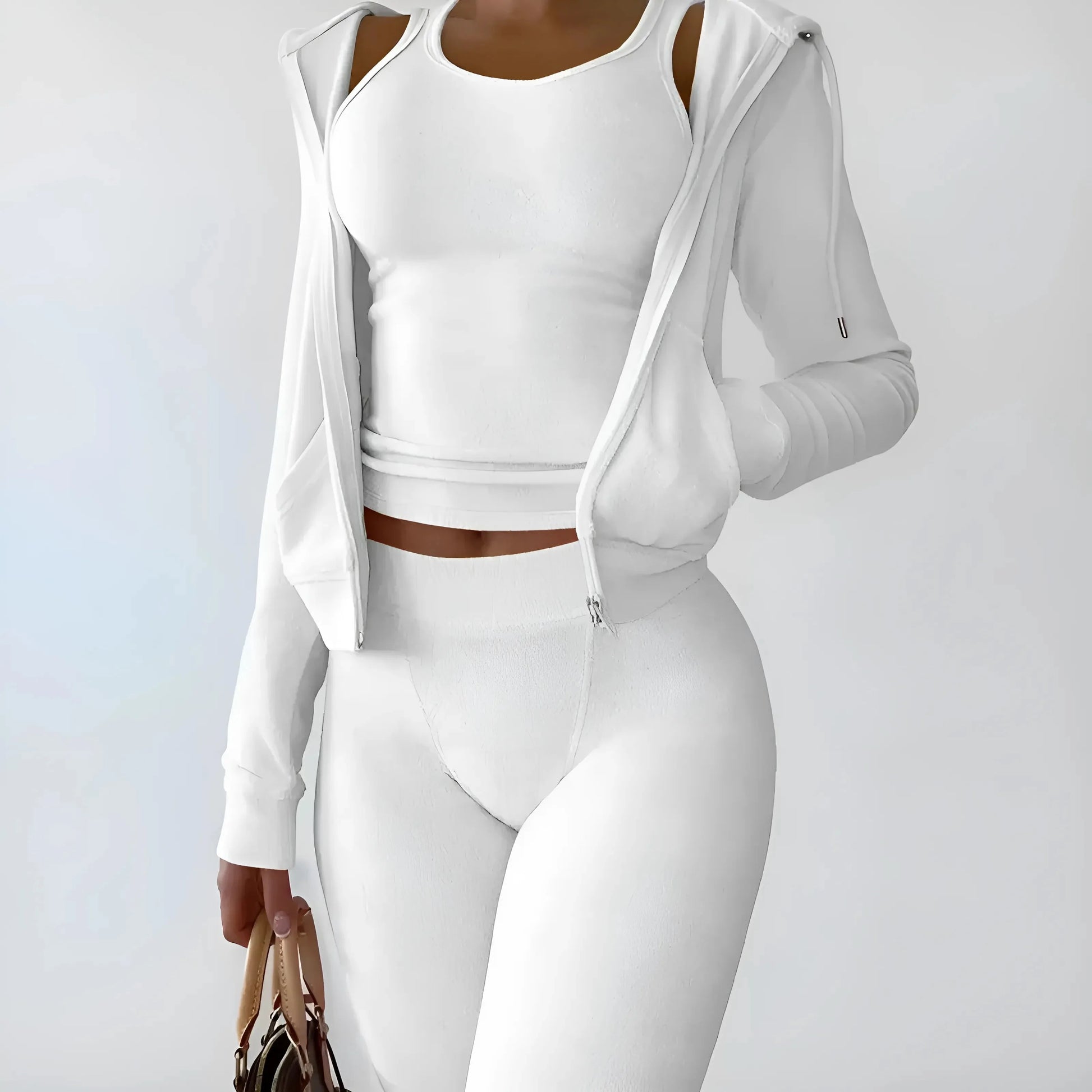 White 3-Piece Sports Set