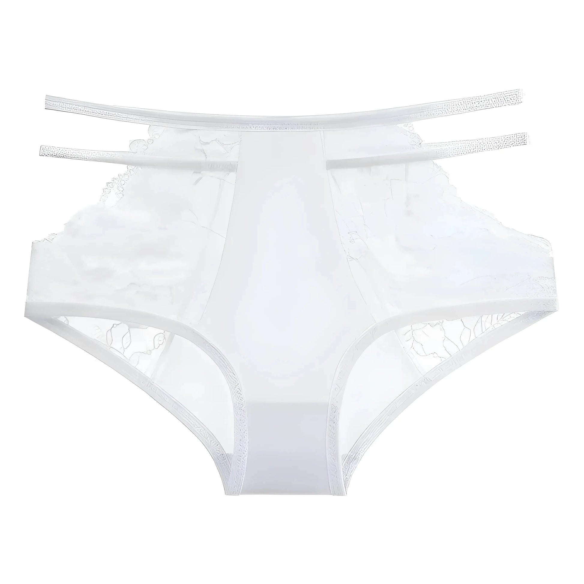 White High-Waisted Knickers