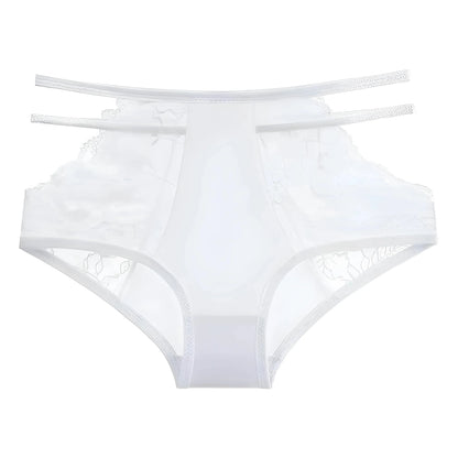 White High-Waisted Knickers