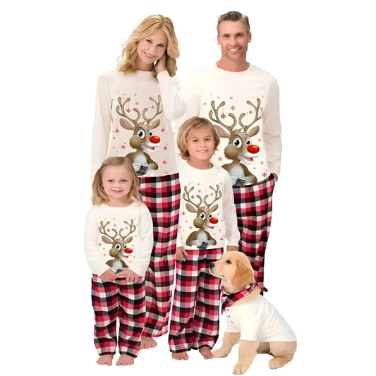 White Men's Christmas Pyjamas